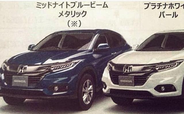 The Honda HR-V (Vezel in certain markets) compact SUV is due for a mid-lifecycle facelift this year and images of the facelifted model have been leaked online, ahead of the official debut. Leaked images are that of the Japanese-spec version that gets cosmetic upgrades and new features as well. The 2018 Honda HR-V facelift will debut in Japan sometime in February this year