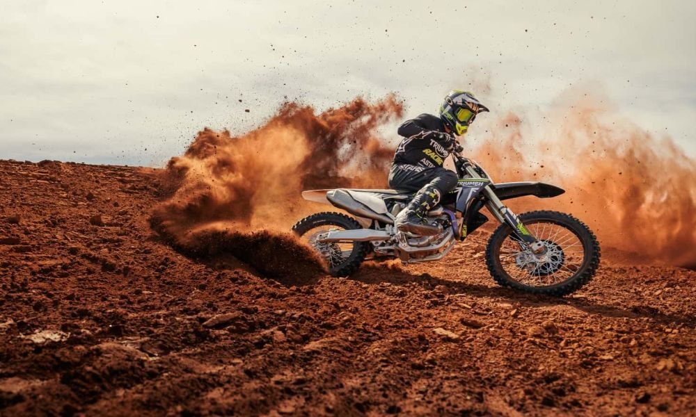 Triumph Unveils Its Motocross Marvel, The TF 250-X Triumph Unveils Its Motocross Marvel, The TF 250-X