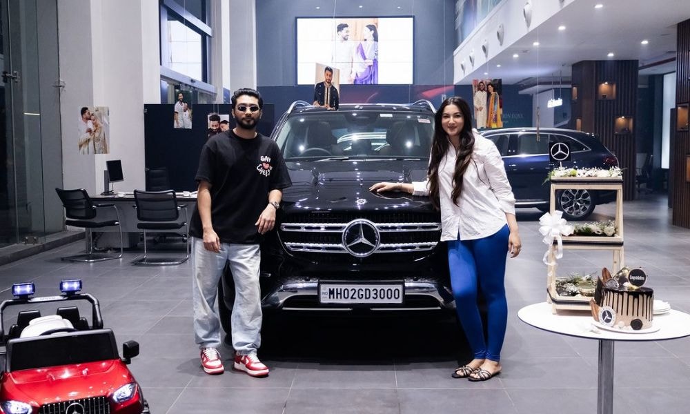 Actor Gauhar Khan Brings Home A Mercedes-Benz GLE 300d SUV Actor Gauhar Khan Brings Home A Mercedes-Benz GLE 300d SUV