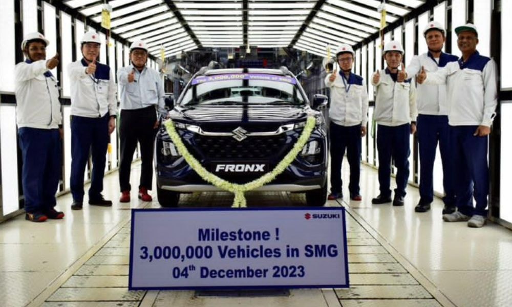 Suzuki Motor Gujarat Plant Crosses 30 Lakh Unit Production Milestone Suzuki Motor Gujarat Plant Crosses 30 Lakh Unit Production Milestone