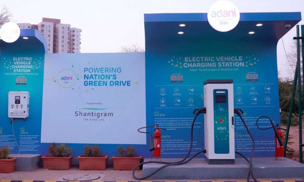 Adani Total Gas Aims To Install 75,000 EV Charging Stations By 2030 Adani Total Gas Aims To Install 75,000 EV Charging Stations By 2030