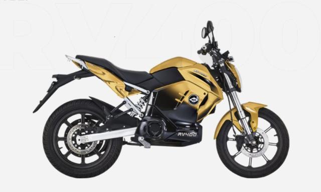 Revolt RV400 Electric Motorcycle Gets A New Lightning Yellow Colour