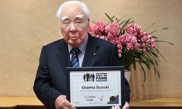 Osamu Suzuki Inducted Into The Motoring Hall Of Fame