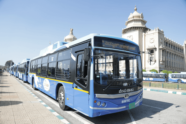 Tata Motors Delivers 100 Starbus EVs To Bengaluru Metropolitan Transport Corporation 