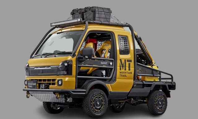 Not to be confused with the Maruti Suzuki Super Carry, the concept is based on the Super Carry Kei Car sold in Japan.