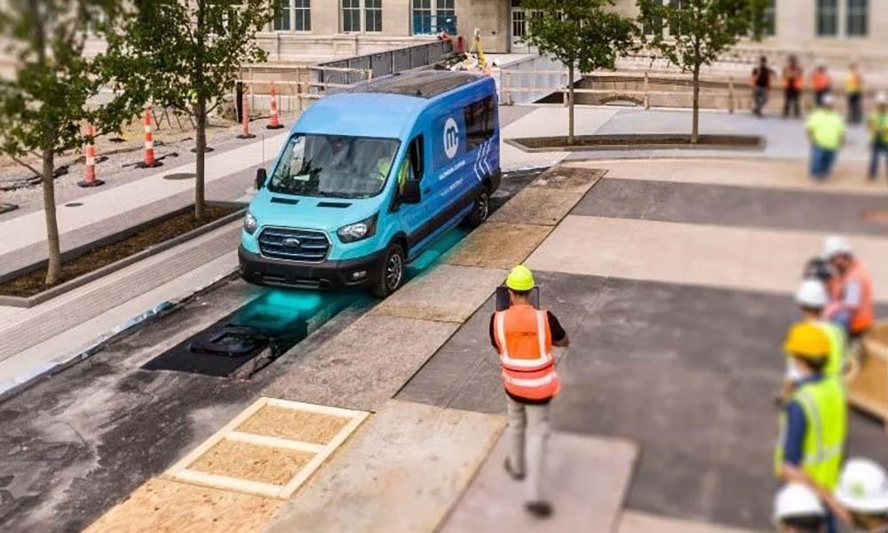 North America's First Wireless EV Charging Road Now Complete North America's First Wireless EV Charging Road Now Complete