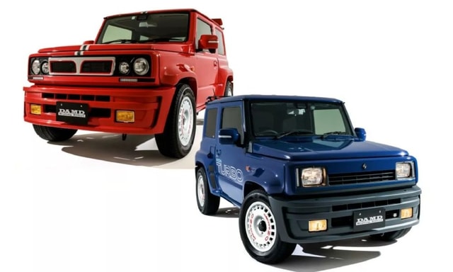 Japanese Custom House Reimagines Suzuki Jimny As Iconic Renault & Lancia Models Japanese Custom House Reimagines Suzuki Jimny As Iconic Renault & Lancia Models