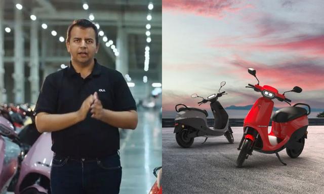 Bhavish Aggarwal Moots Ola S1 Electric Scooter Rental Service