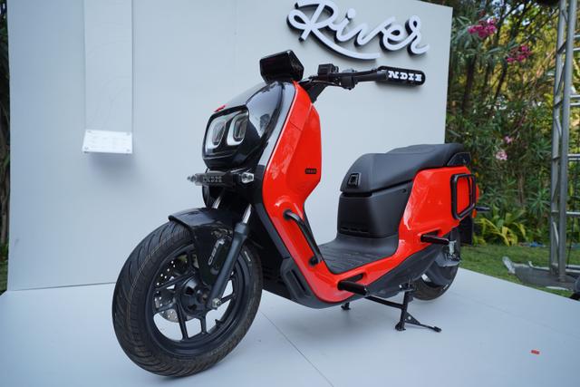 We say showcased because deliveries of the scooter will begin in August 2023. Trial productions begin in April 2023. Pre-orders are now open.