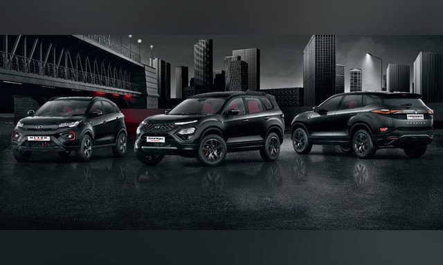 Tata Nexon, Harrier, Safari Red Dark Editions Launched In India Tata Nexon, Harrier, Safari Red Dark Editions Launched In India