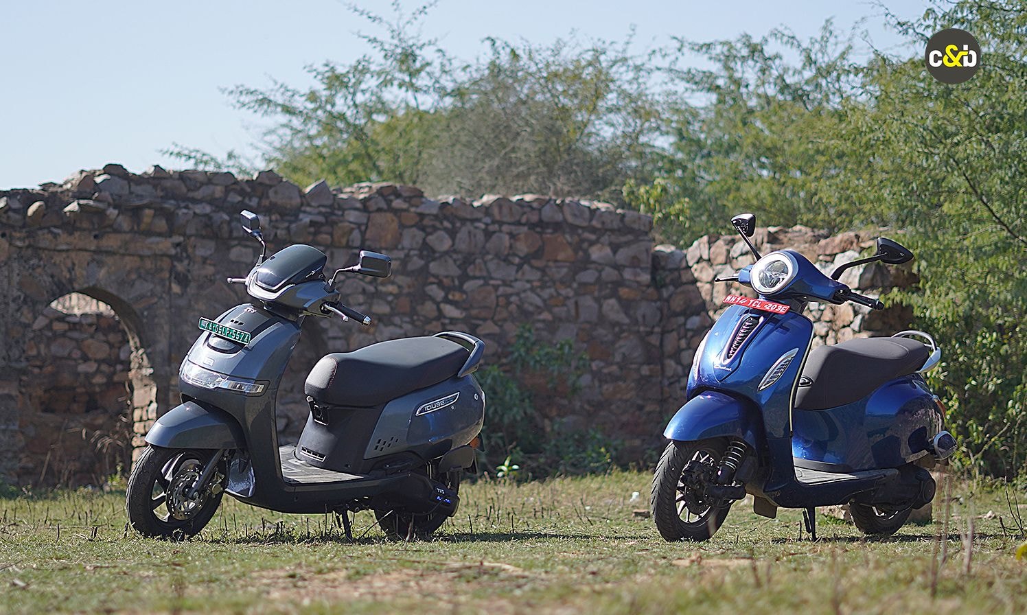 TVS iQube S vs Bajaj Chetak: Comparison Review TVS iQube S vs Bajaj Chetak: Comparison Review