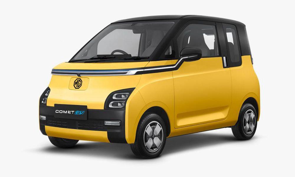 Upcoming MG Small Electric Vehicle Christened Comet EV