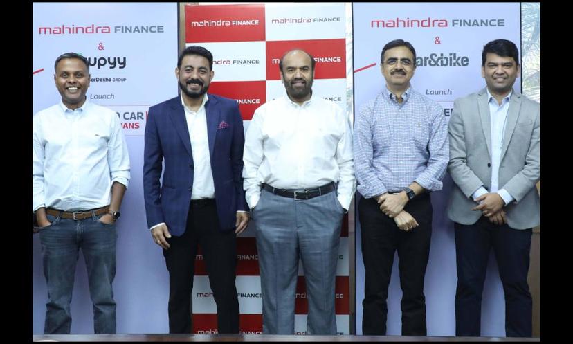 Mahindra Finance Partners With car&bike, Rupyy To Launch New Used Car Loan Service