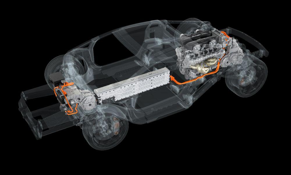 Lamborghini Reveals New 1,000 bhp+ V12 Plug-In Hybrid Powertrain