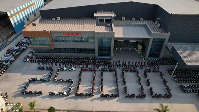 Okinawa Rolls Out 250,000th EV From Its Plant In India Okinawa Rolls Out 250,000th EV From Its Plant In India