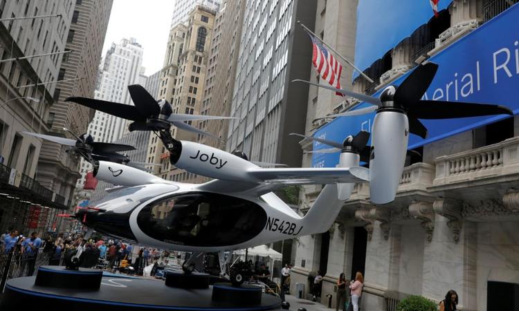 Joby Aviation is developing electric aircraft with vertical take-off and landing capabilities to be used as air taxis with plans to commence commercial passenger services from 2025
