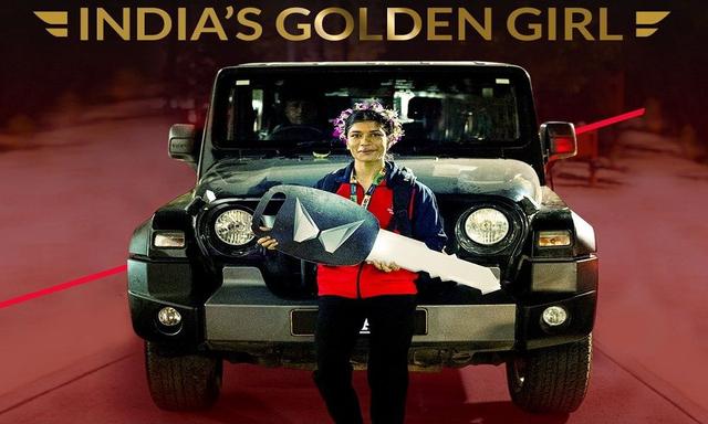 महिंद्रा ने बॉक्सिंग में विश्व विजेता बनीं निखत जरीन को उपहार में दी नई थार