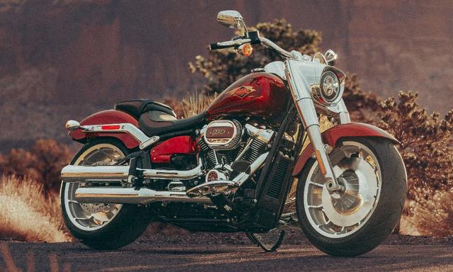 The 2023 model year range will include the Anniversary Editions of the Heritage Classic, Fat Boy, Street Glide Special and Road Glide Special.