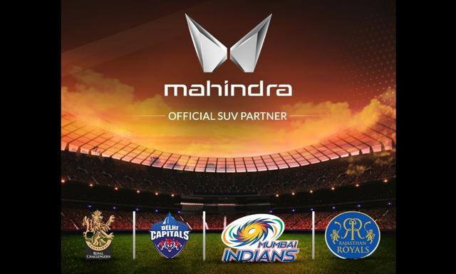 महिंद्रा चार आईपीएल टी20 टीमों की आधिकारिक SUV साझेदार बनी