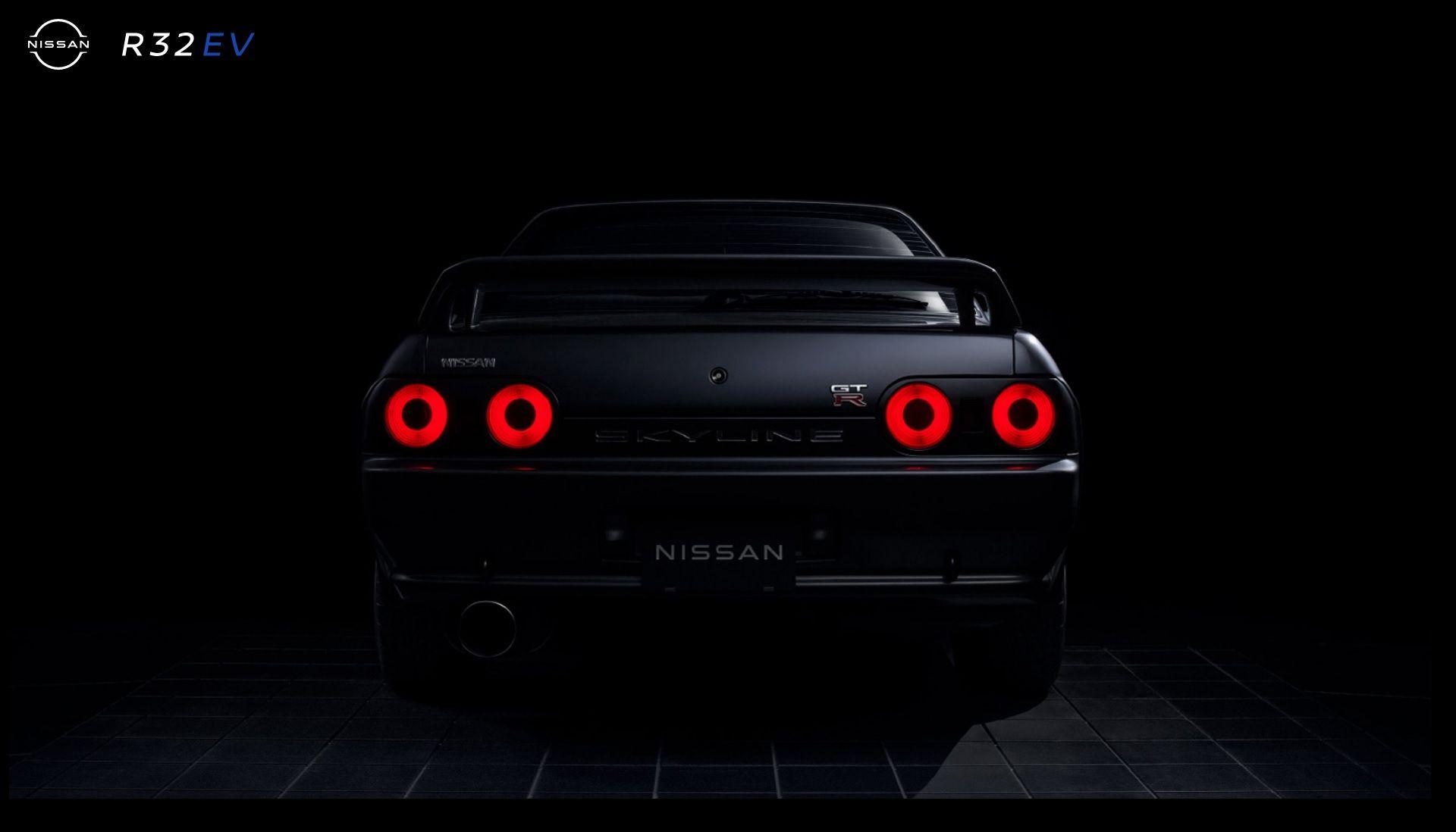 Nissan Teases One-Off Skyline GT-R R32 EV Retrofit