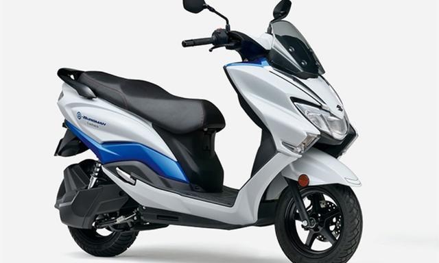 Suzuki e-Burgman Electric Scooter Revealed
