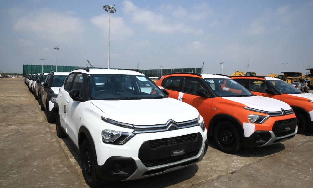 Citroen Commences Exports Of C3 Hatchback From Kamarajar Port Citroen Commences Exports Of C3 Hatchback From Kamarajar Port