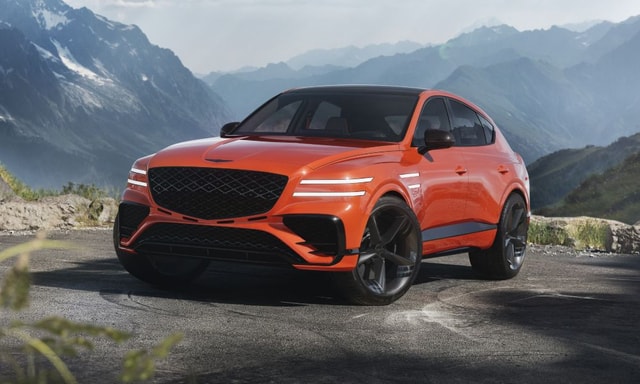 Genesis GV80 Coupe Concept Revealed In New York Genesis GV80 Coupe Concept Revealed In New York
