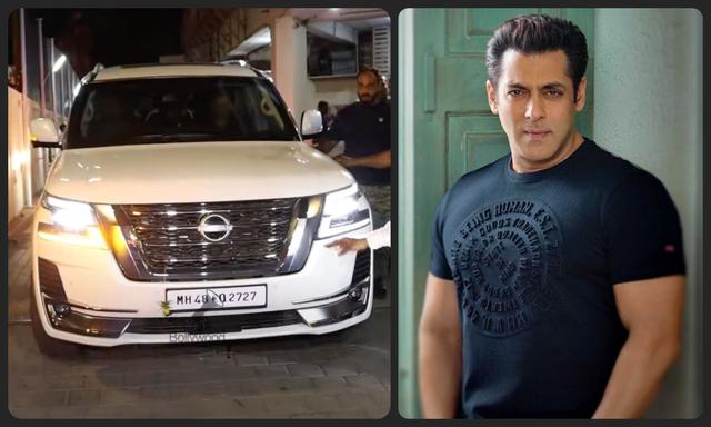  Bollywood Actor Salman Khan Brings Home Bulletproof Nissan Patrol SUV