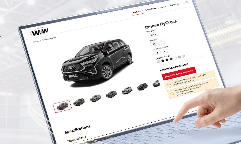 Toyota Launches New ‘Wheels On Web’ Digital Retail Platform