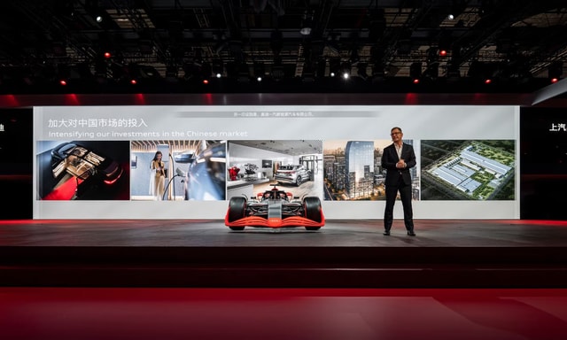 Audi Announces Plans To Test New Formula 1 Engine by End Of The Year At Auto Shanghai 2023 Audi Announces Plans To Test New Formula 1 Engine by End Of The Year At Auto Shanghai 2023