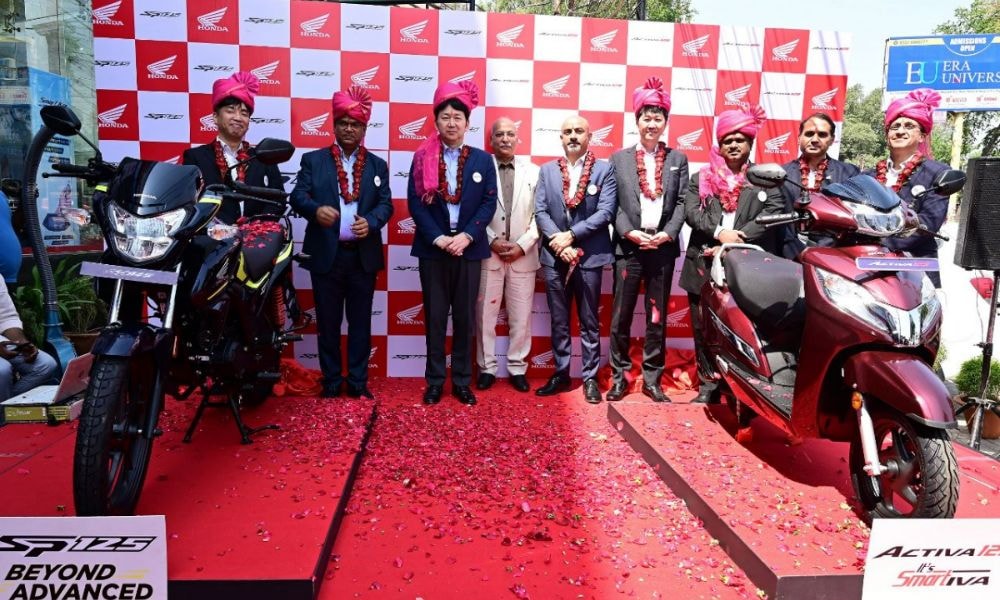 Honda Motorcycle & Scooter launches the Activa125 and 2023 SP 125 in Uttar Pradesh Honda Motorcycle & Scooter launches the Activa125 and 2023 SP 125 in Uttar Pradesh