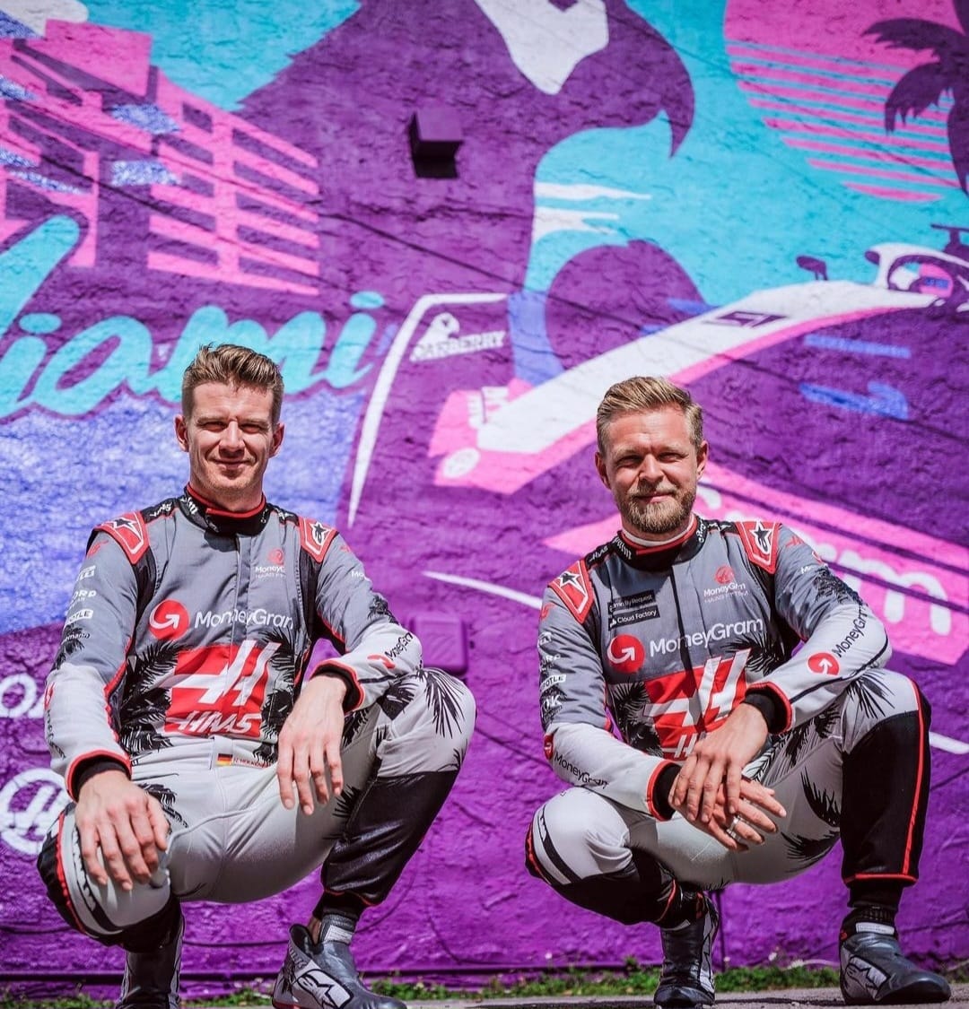 Haas F1 Reveals New Overalls for Miami Grand Prix Haas F1 Reveals New Overalls for Miami Grand Prix