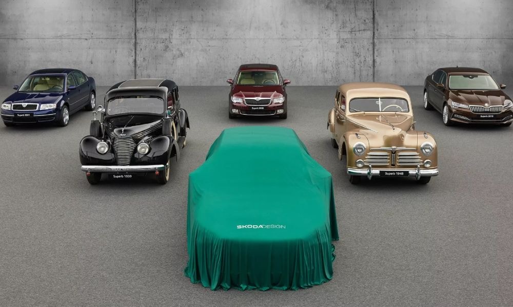 Skoda Teases Upcoming Fourth Generation Superb Skoda Teases Upcoming Fourth Generation Superb