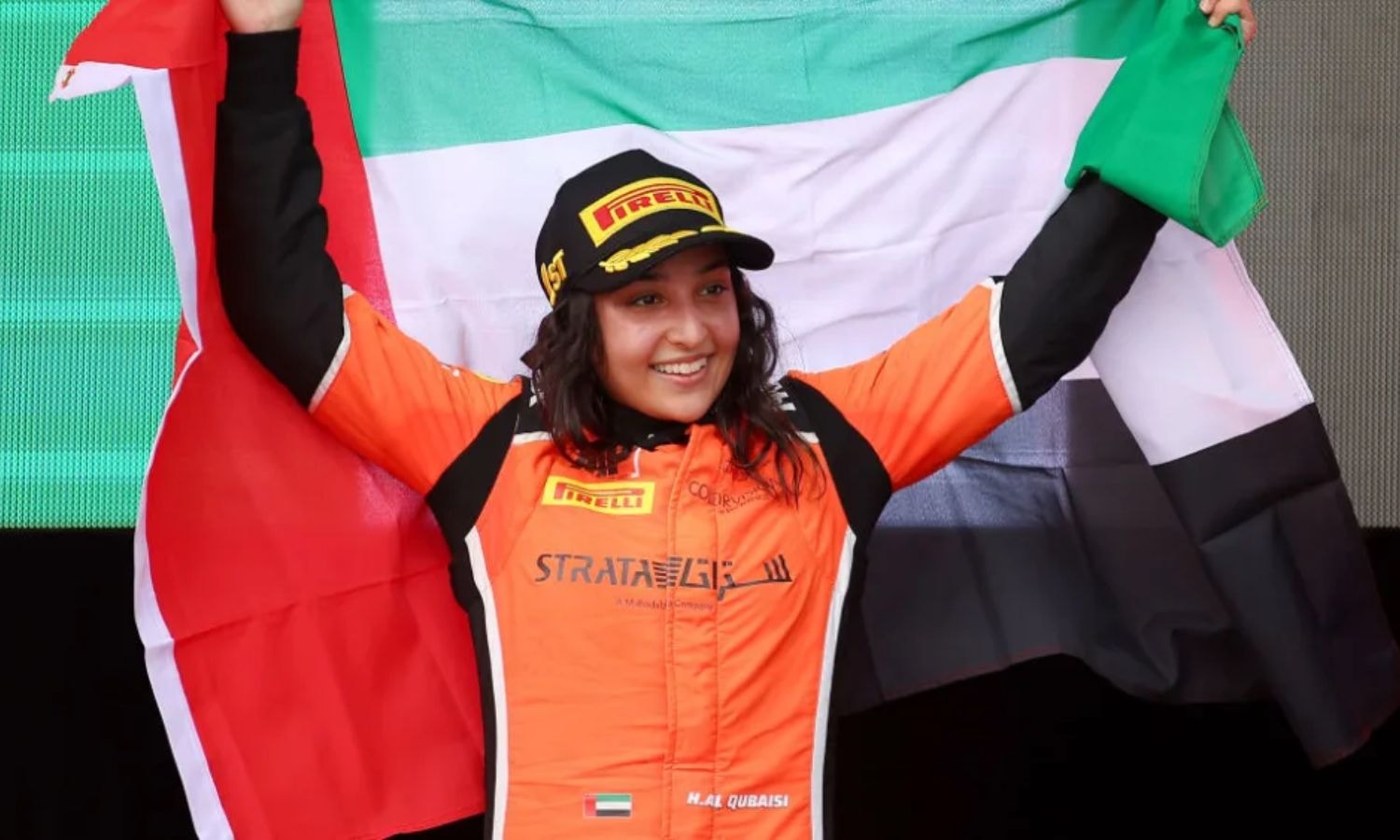 Hamda Al Qubaisi Claims F1 Academy Race Win Just 75 Days After Shattering Her Arm Hamda Al Qubaisi Claims F1 Academy Race Win Just 75 Days After Shattering Her Arm