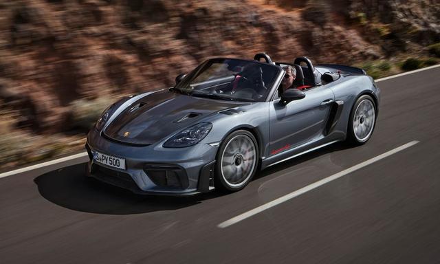 The 718 Spyder RS is the final internal combustion engine variant of the current-gen 718 and uses the same 4.0-litre flat-six engine as the Cayman GT4 RS.