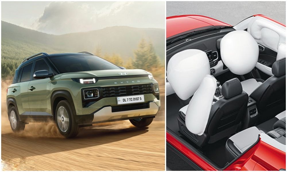 Hyundai Exter Micro-SUV To Get 6 Airbags As Standard; ESC Optional On Base Model Hyundai Exter Micro-SUV To Get 6 Airbags As Standard; ESC Optional On Base Model