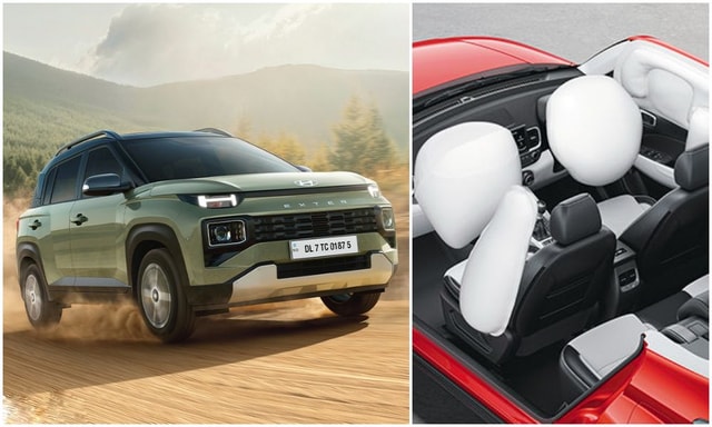 Hyundai Exter Micro-SUV To Get 6 Airbags As Standard; ESC Optional On Base Model Hyundai Exter Micro-SUV To Get 6 Airbags As Standard; ESC Optional On Base Model