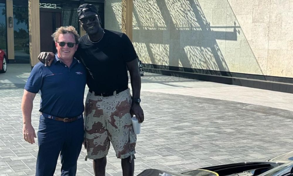 Michael Jordan Adds Hennessey Venom F5 Roadster To His Collection; A Supercar Powerhouse  Michael Jordan Adds Hennessey Venom F5 Roadster To His Collection; A Supercar Powerhouse