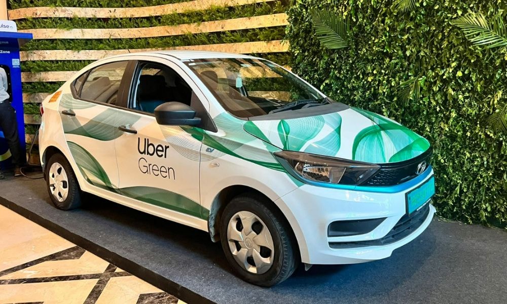 Uber Introduces EV-Specific 'Green' Ride Hailing Service In India Uber Introduces EV-Specific 'Green' Ride Hailing Service In India