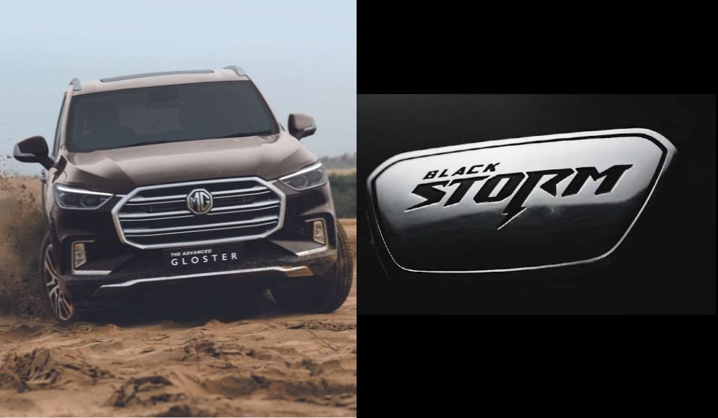 MG Gloster Black Storm Special Editon Model To Be Launched In June MG Gloster Black Storm Special Editon Model To Be Launched In June