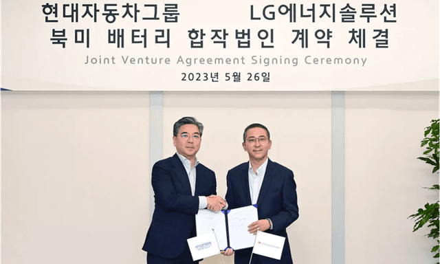 Hyundai Motor Group and LG Energy Solution Announce $4.3 Billion Joint Venture for EV Battery Manufacturing in the US