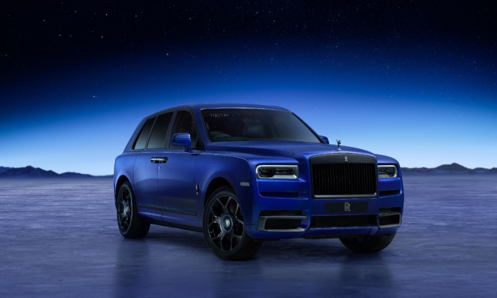 Rolls-Royce Unveils 'Blue Shadow' Edition For Its Black Badge Cullinan Rolls-Royce Unveils 'Blue Shadow' Edition For Its Black Badge Cullinan
