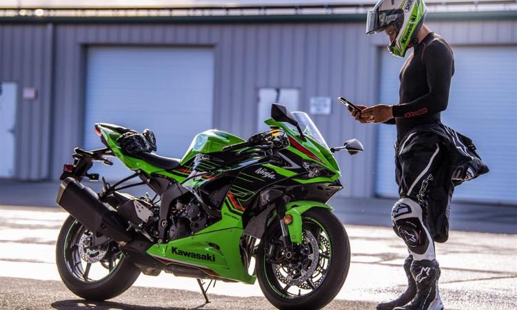 The 2024 ZX-6R was unveiled at the tenth edition of India Bike Week in December
