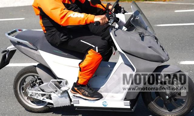 KTM Electric Scooter Spotted Testing Abroad