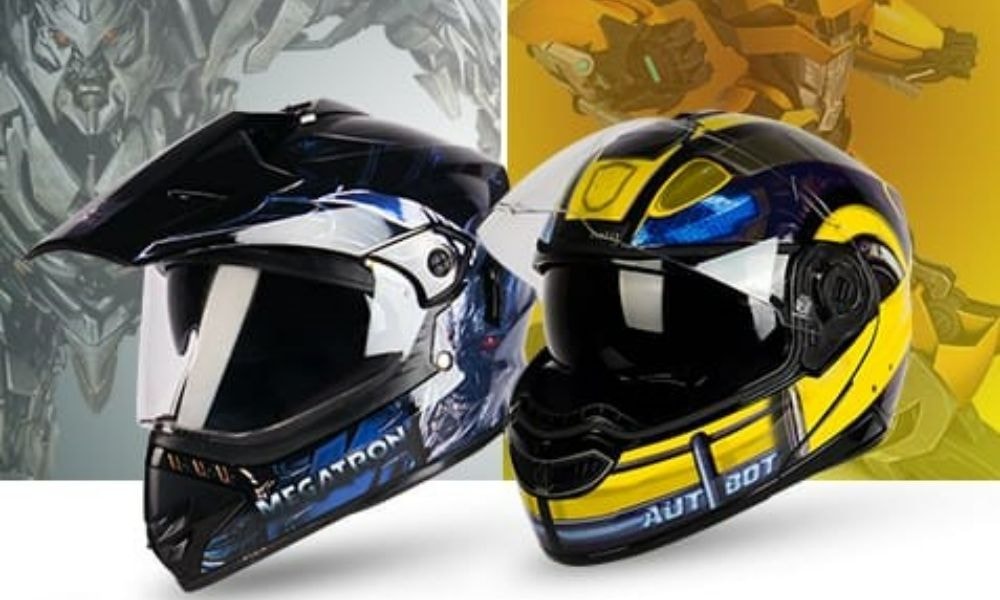 SteelBird Launches New Range Of Transformers-Themed Helmets In India SteelBird Launches New Range Of Transformers-Themed Helmets In India