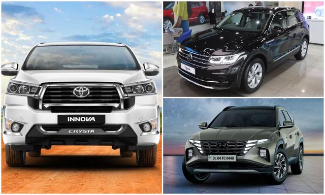 Toyota Innova Crysta, VW Tiguan, Hyundai Tucson Set For Price Hike As MPVs, Crossovers To Attract 22% Cess