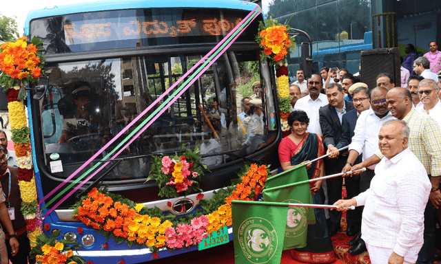 Tata Motors and BMTC Flags Off Prototype Smart E-Bus In Bengaluru