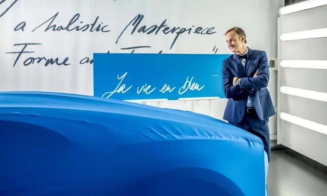 The announcement also marked the retirement of Bugatti's long-time design chief, Achim Anscheidt