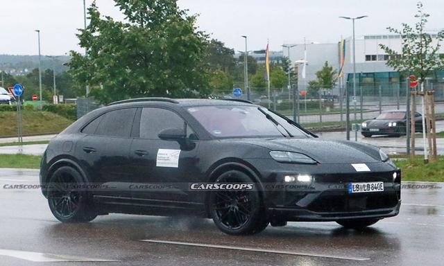 Porsche Macan Electric Spotted Undisguised Ahead Of Debut