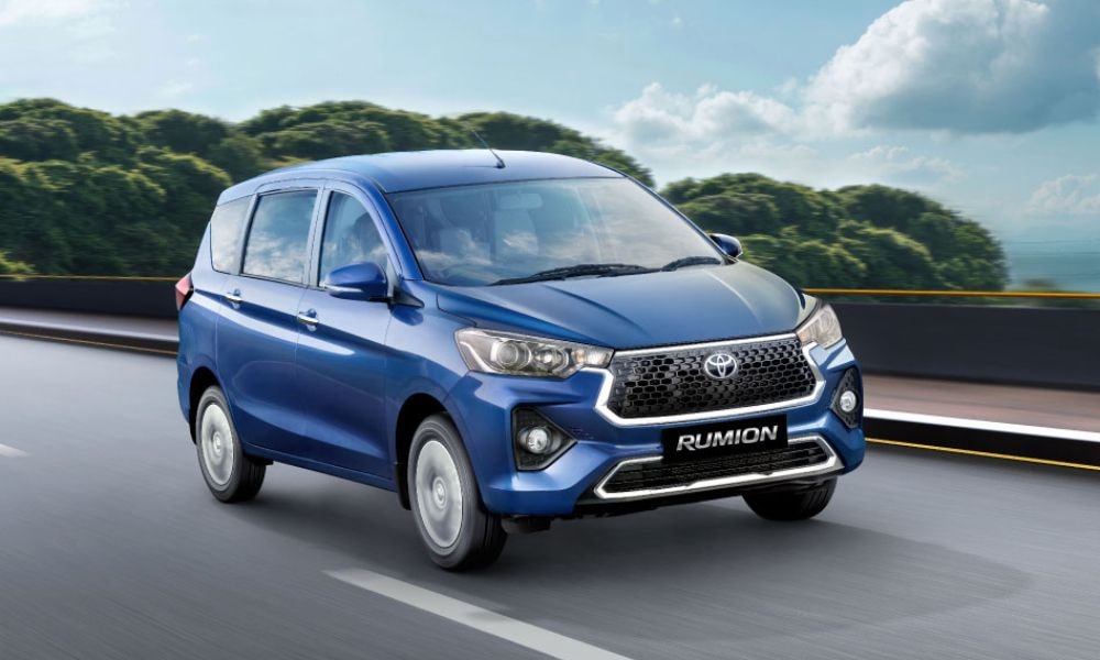 Ertiga-Based Toyota Rumion MPV Unveiled In India; Prices To Be Announced Soon Ertiga-Based Toyota Rumion MPV Unveiled In India; Prices To Be Announced Soon
